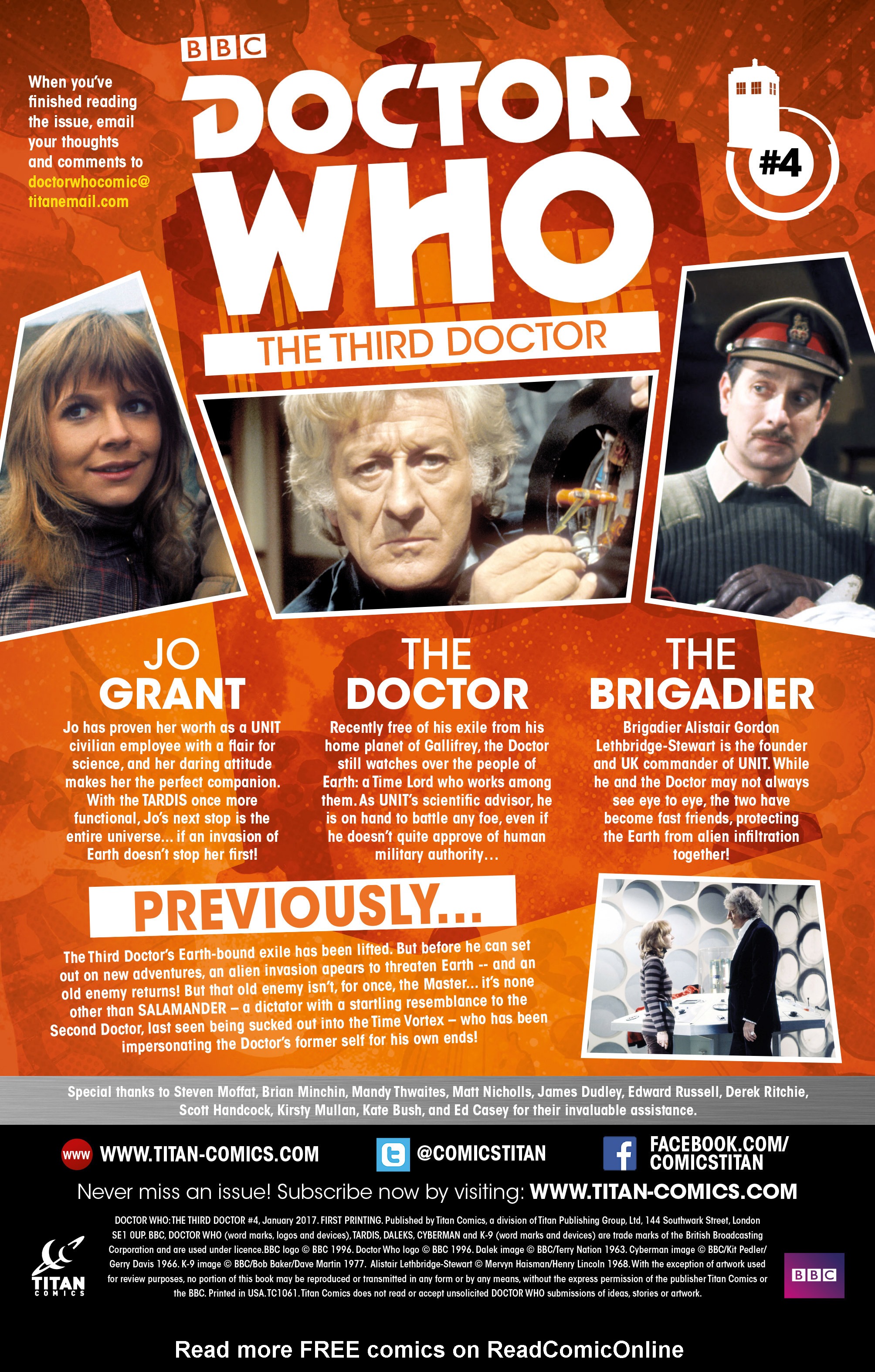 Read online Doctor Who: The Third Doctor comic -  Issue #4 - 4