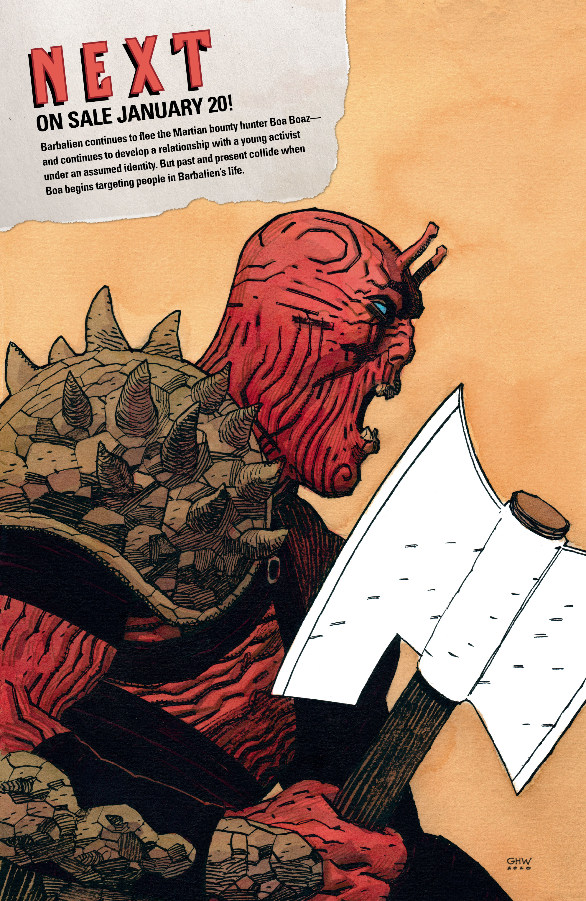 Read online Barbalien: Red Planet comic -  Issue #2 - 25