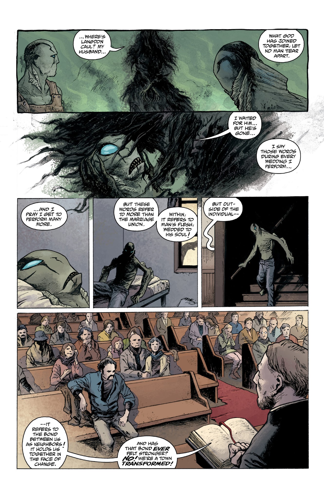 Read online Abe Sapien: Dark and Terrible and The New Race of Man comic -  Issue # TPB - 44
