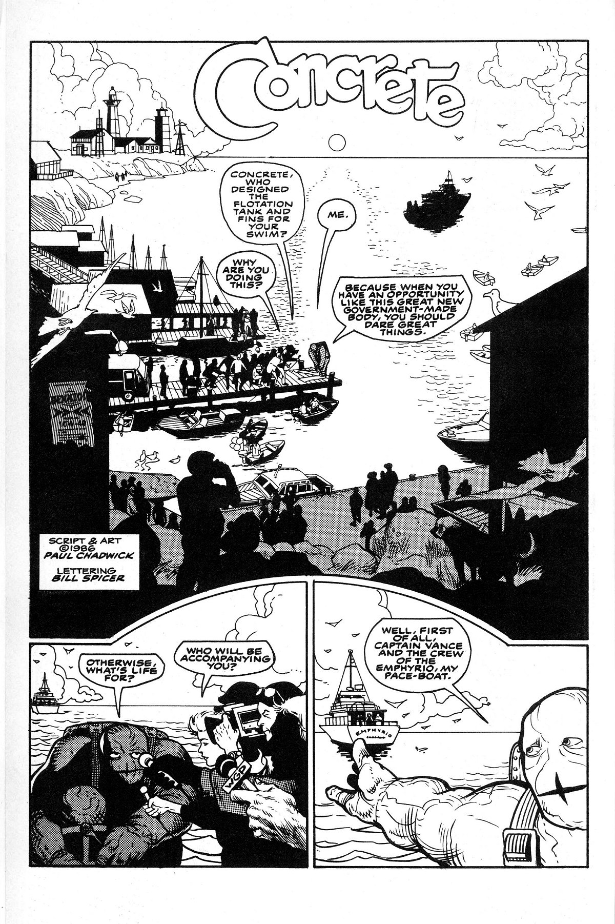 Read online Concrete comic -  Issue #2 - 4