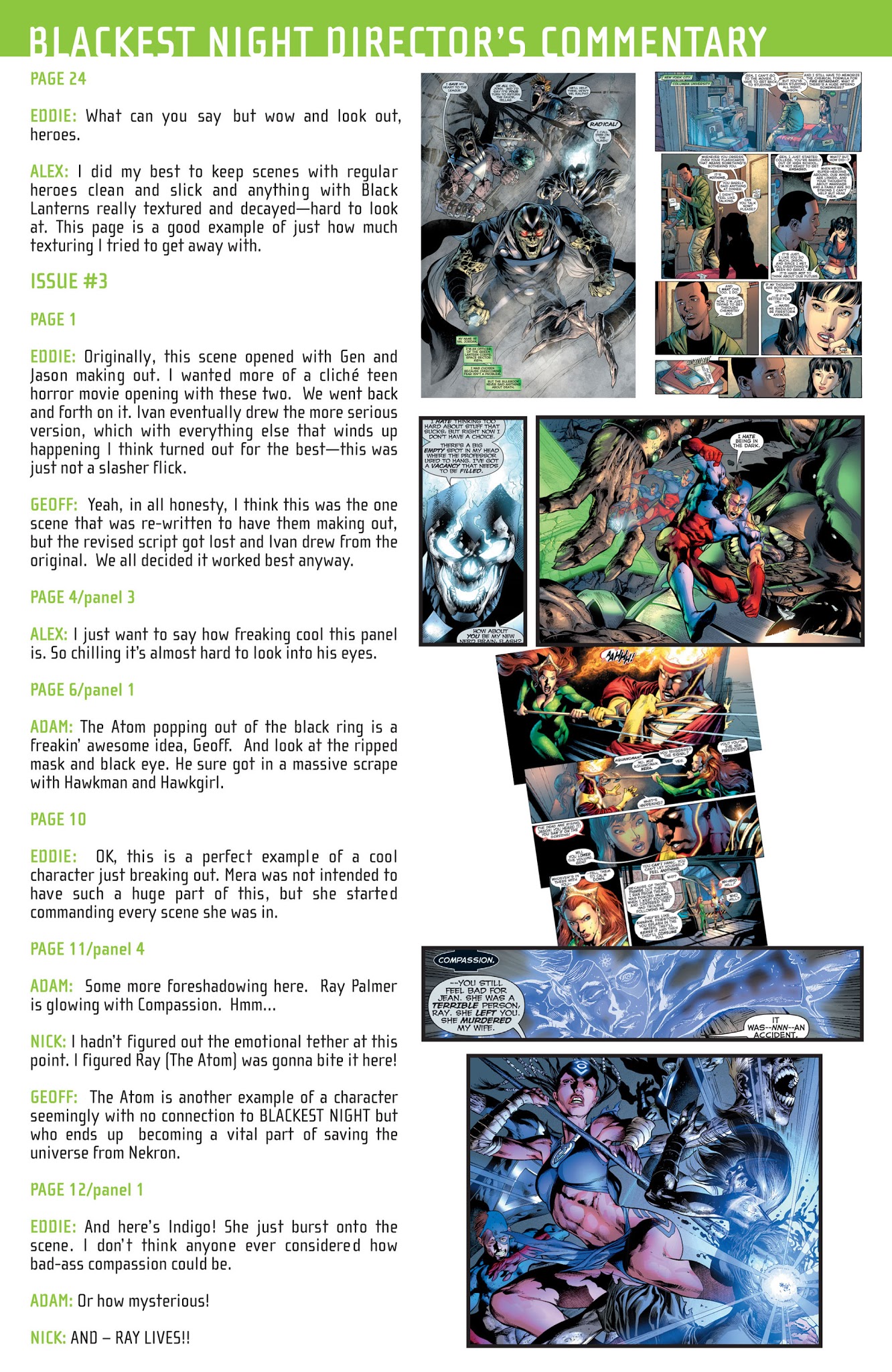 Read online Blackest Night Director's Cut comic -  Issue # Full - 8