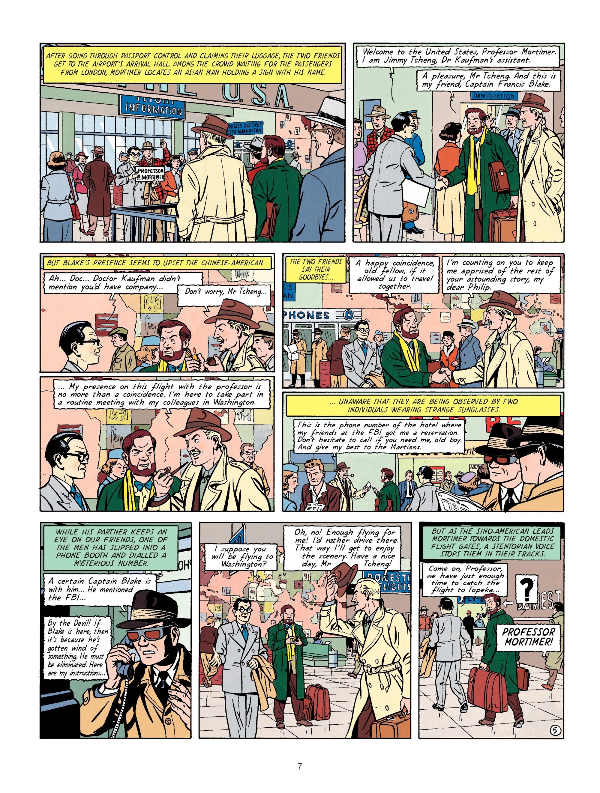Read online Blake & Mortimer comic -  Issue #5 - 7