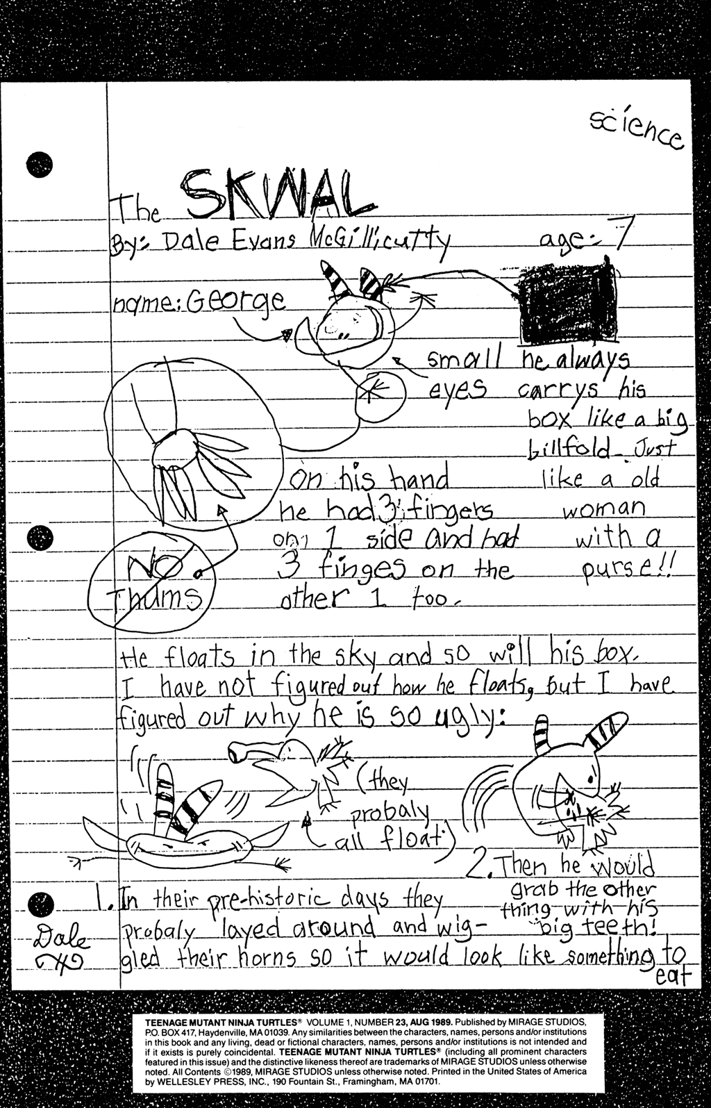 Read online Teenage Mutant Ninja Turtles (1984) comic -  Issue #23 - 36