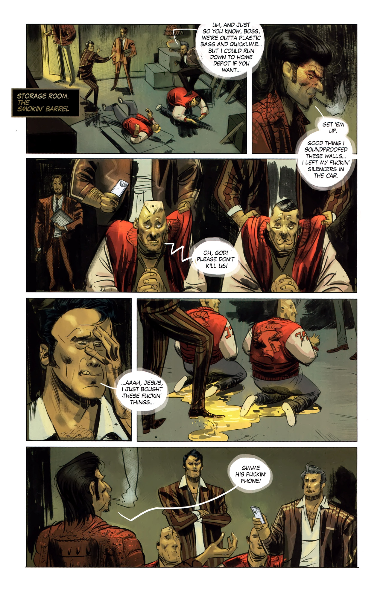 Read online Blue Estate comic -  Issue #3 - 5