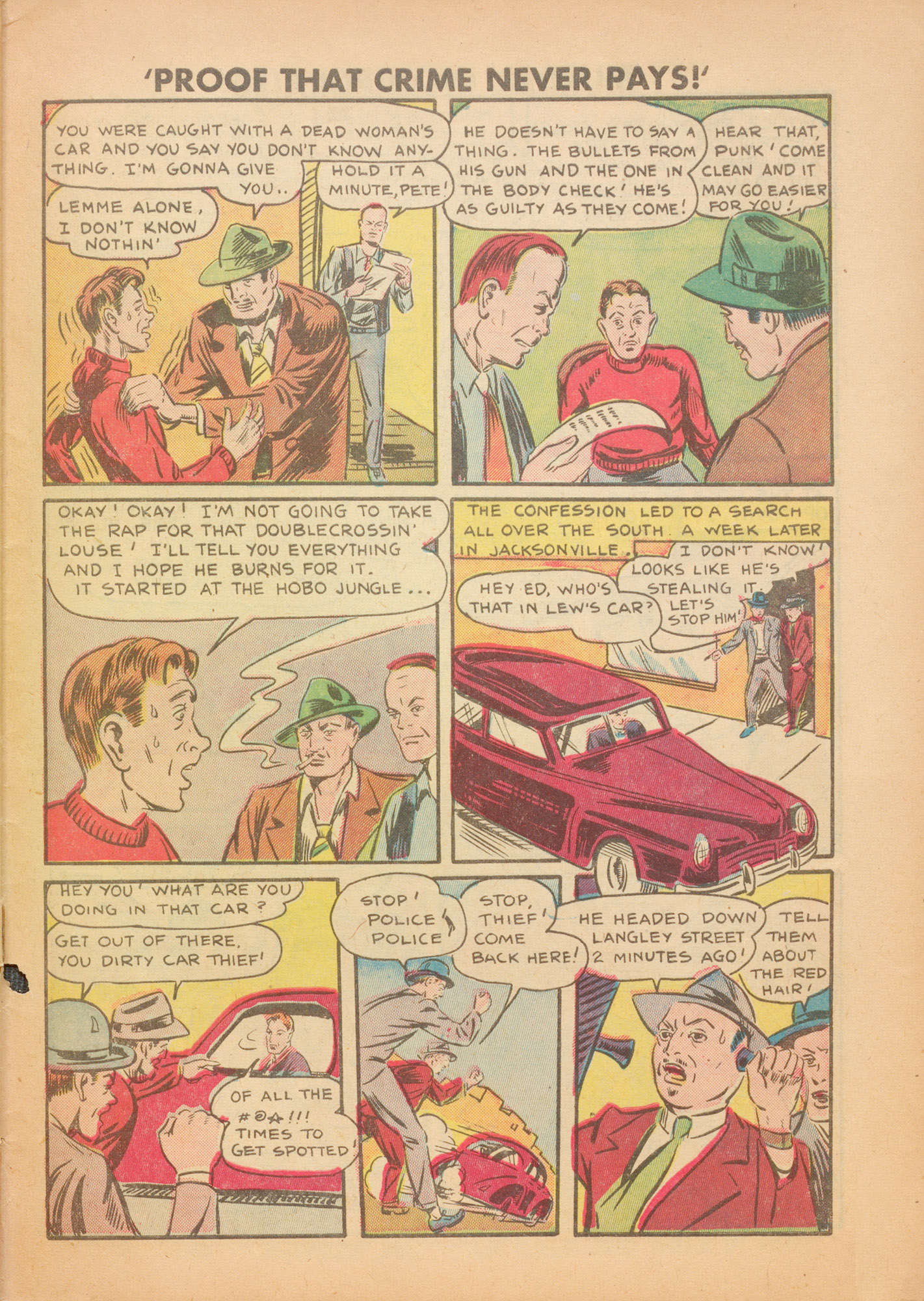 Read online Murder Incorporated (1948) comic -  Issue #5 - 31