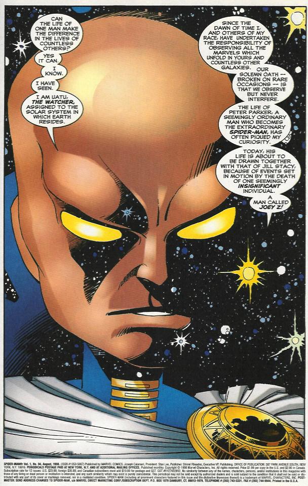 Read online Spider-Man (1990) comic -  Issue #94 - Who Was Joey Z - 2