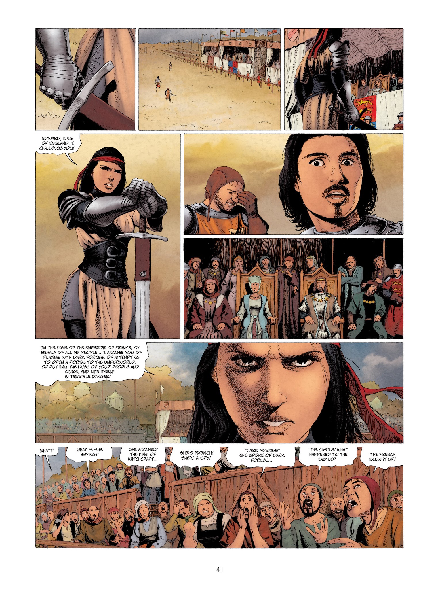 Read online Marie of the Dragons comic -  Issue #3 - 41
