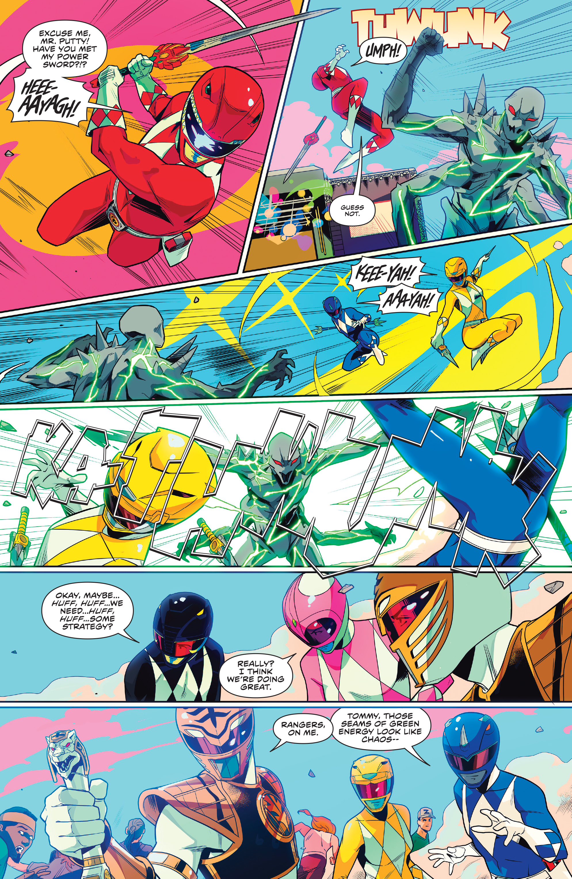 Read online Mighty Morphin comic -  Issue #2 - 18