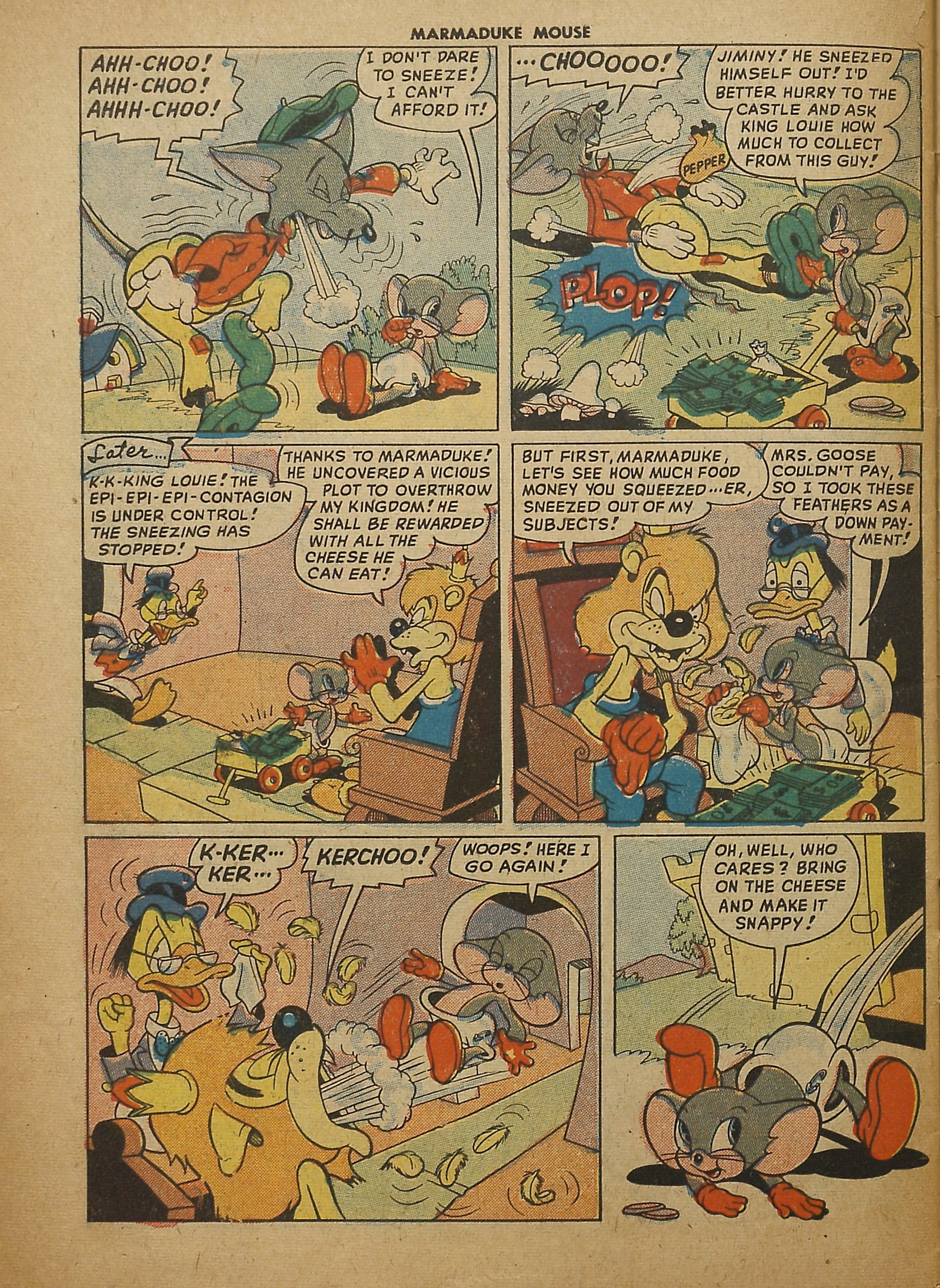 Read online Marmaduke Mouse comic -  Issue #12 - 34