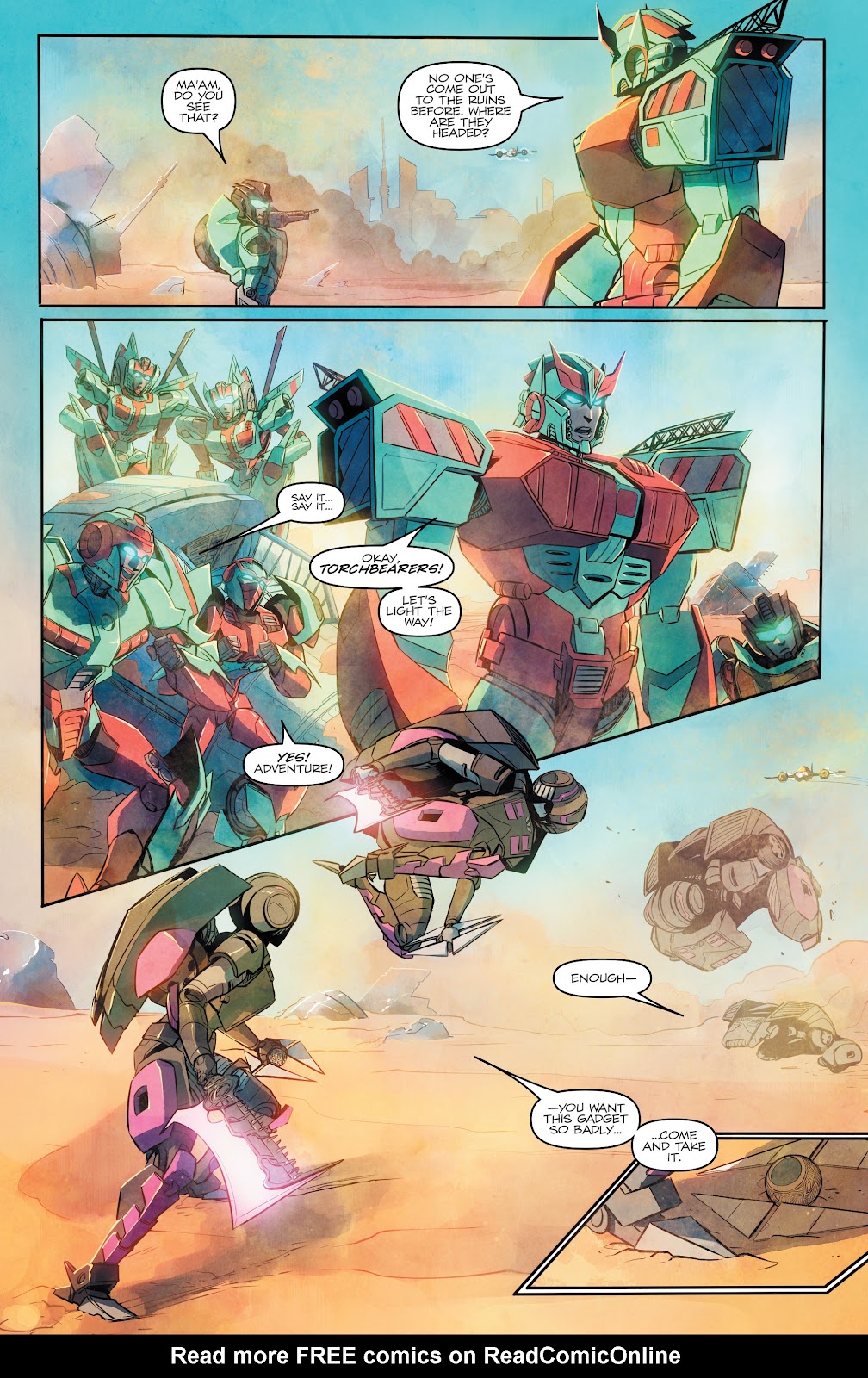 Transformers: Distant Stars issue Full - Page 100
