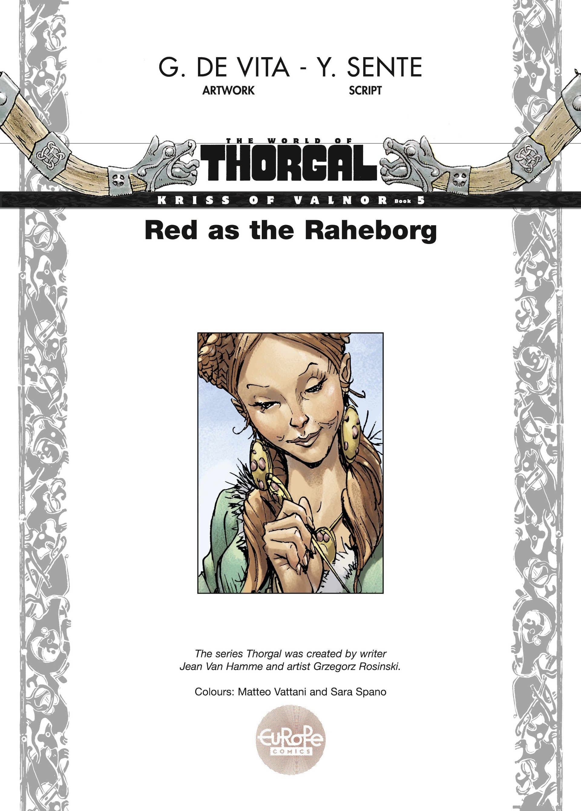 Read online Kriss of Valnor: Red as the Raheborg comic -  Issue # Full - 3