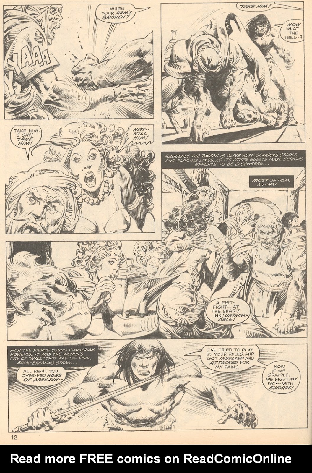 The Savage Sword Of Conan issue 53 - Page 12
