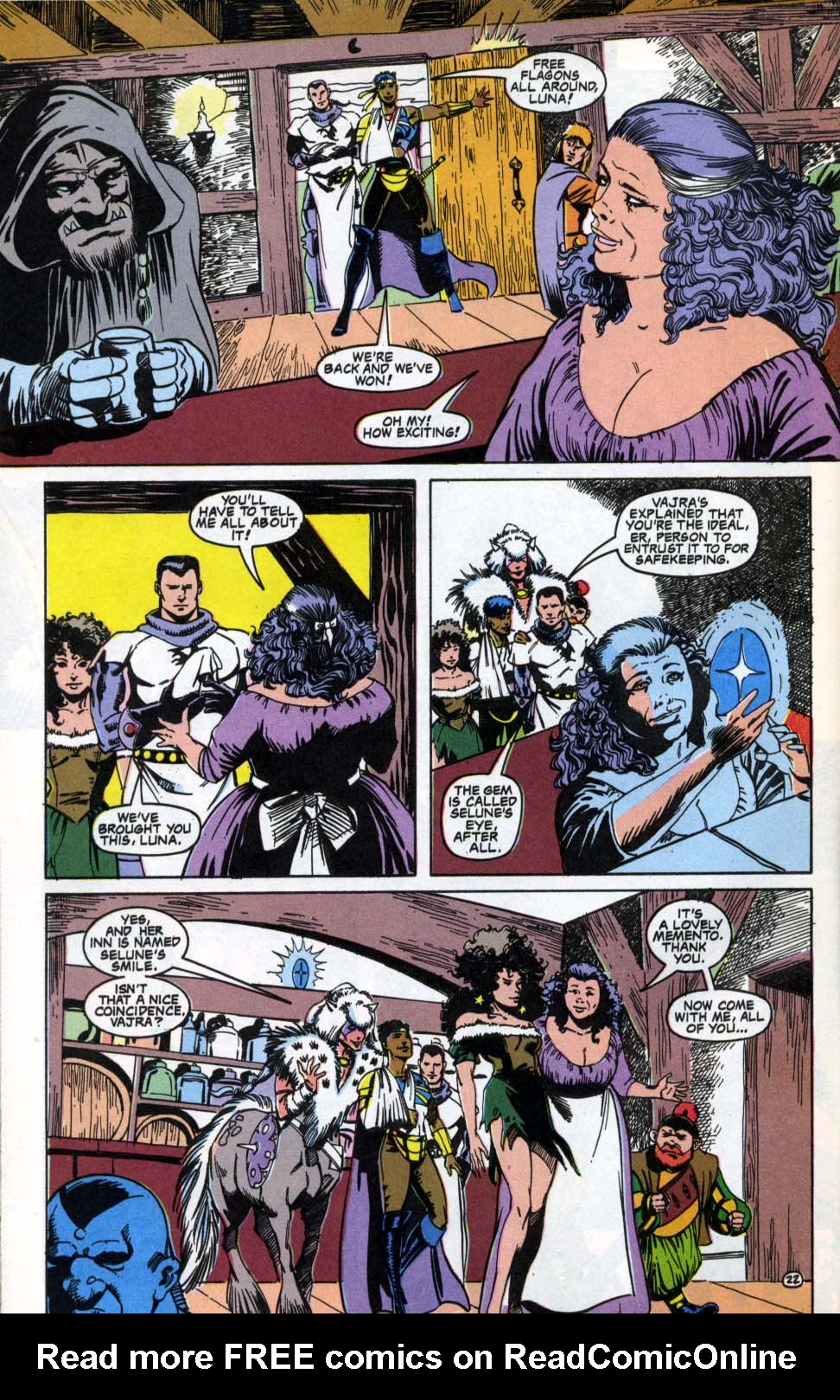 Read online Advanced Dungeons & Dragons comic -  Issue #4 - 22