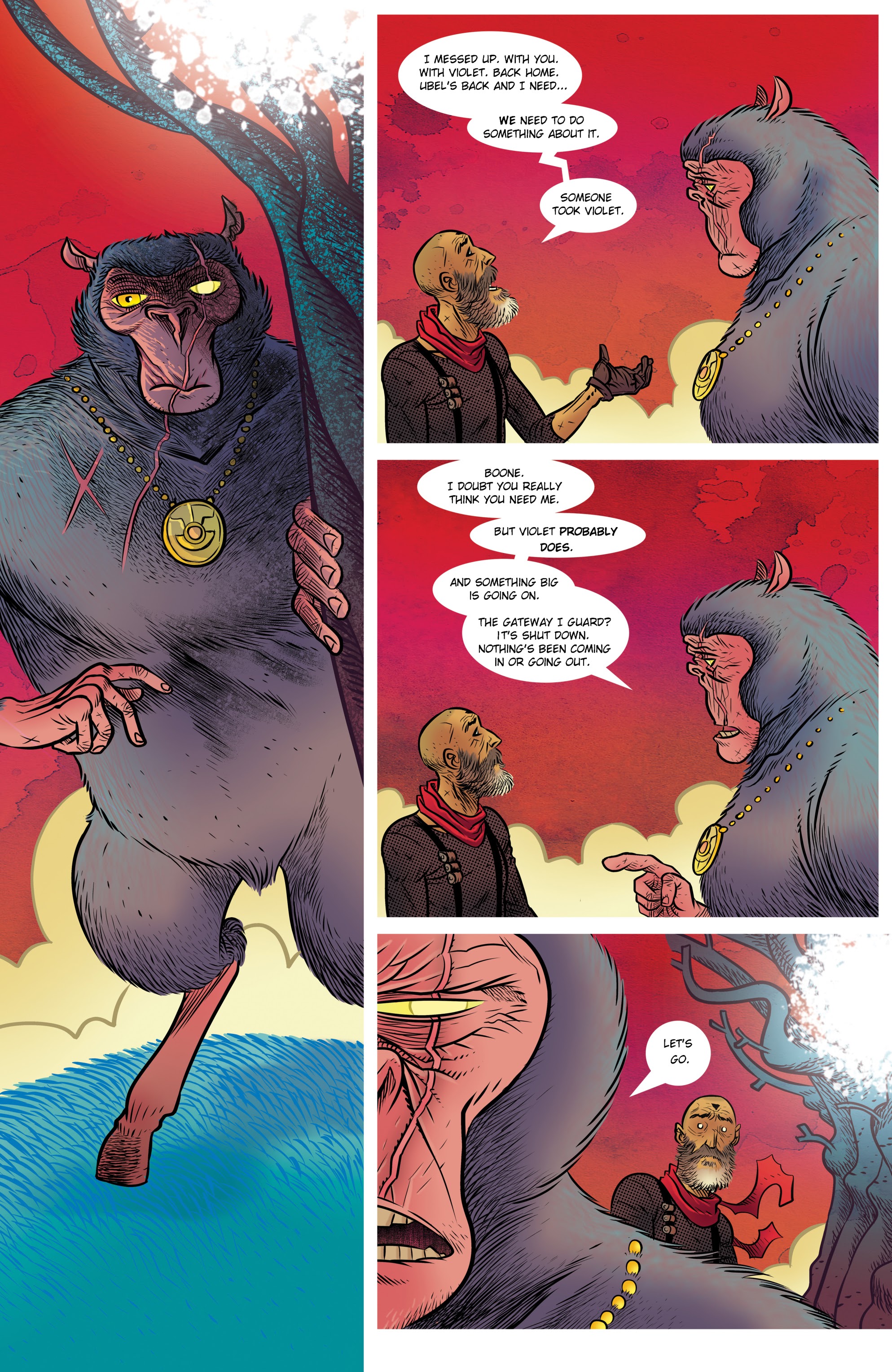 Read online Ether: The Disappearance of Violet Bell comic -  Issue # _TPB - 23