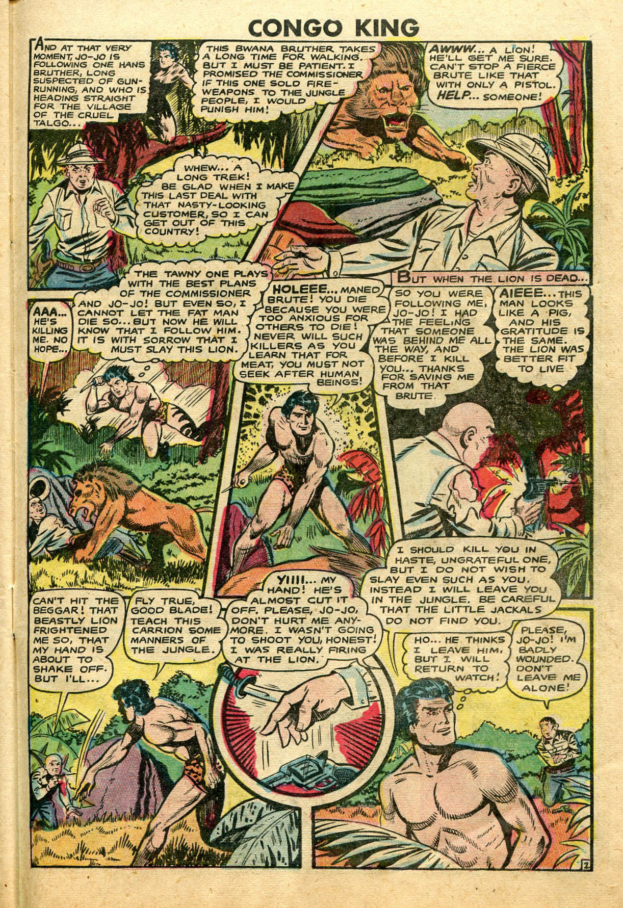 Read online Jungle Jo (1950) comic -  Issue # Full - 29