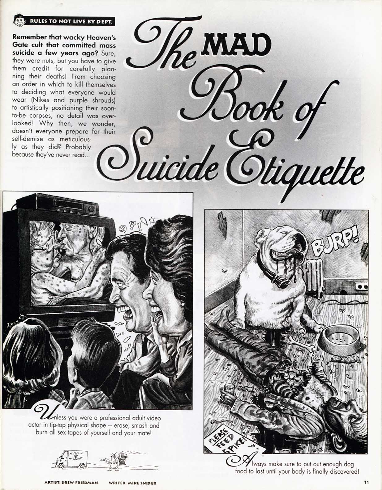 Read online MAD comic -  Issue #383 - 14