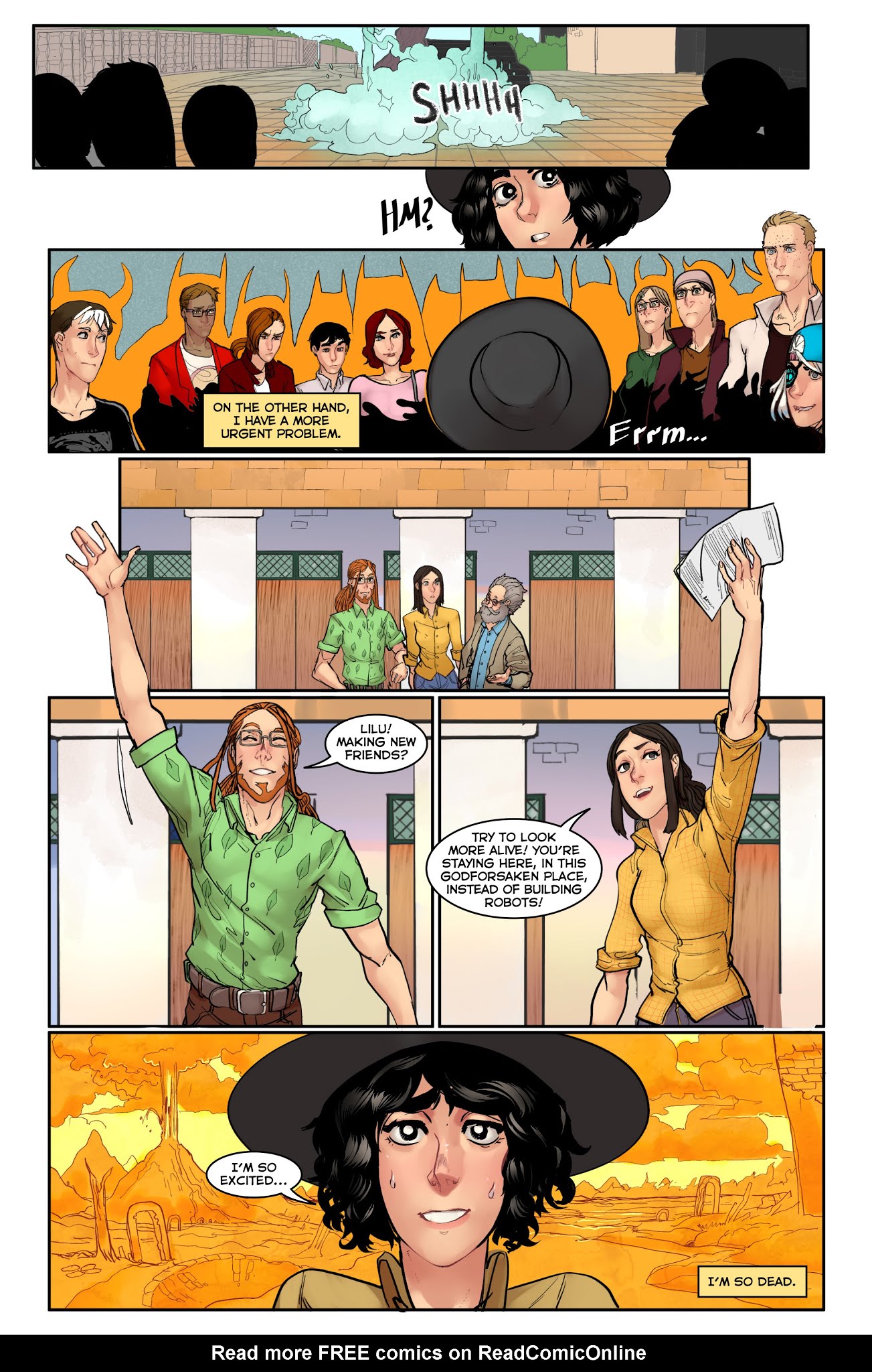 Read online Exlibrium comic -  Issue #10 - 15