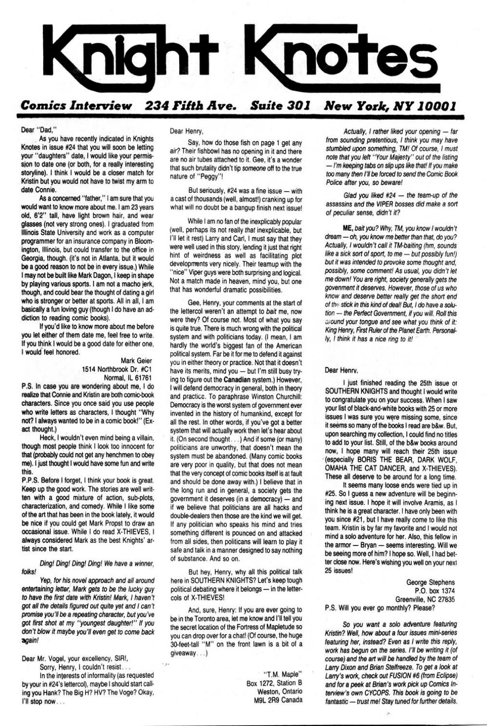 Read online Southern Knights comic -  Issue #31 - 25