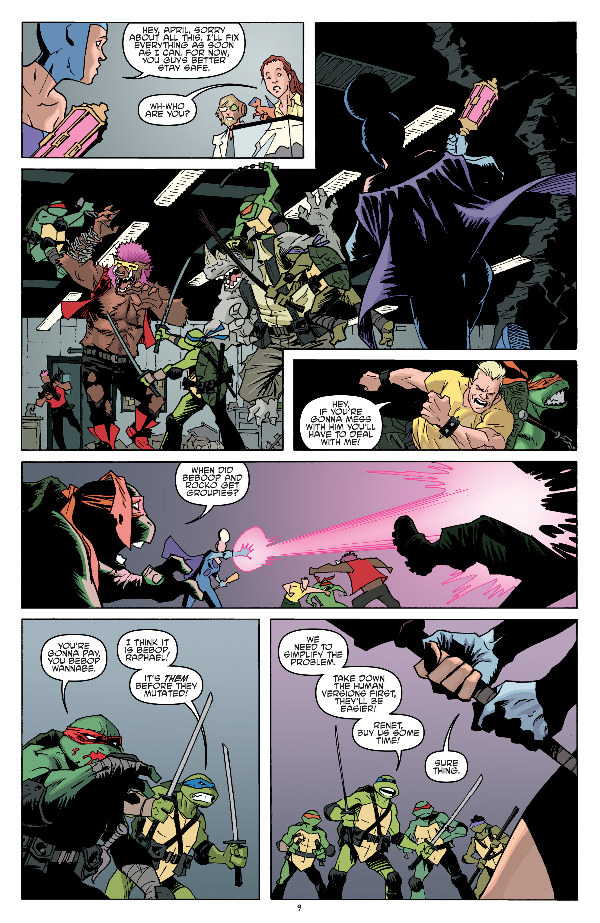 Read online Teenage Mutant Ninja Turtles Bebop & Rocksteady Destroy Everything comic -  Issue #3 - 11