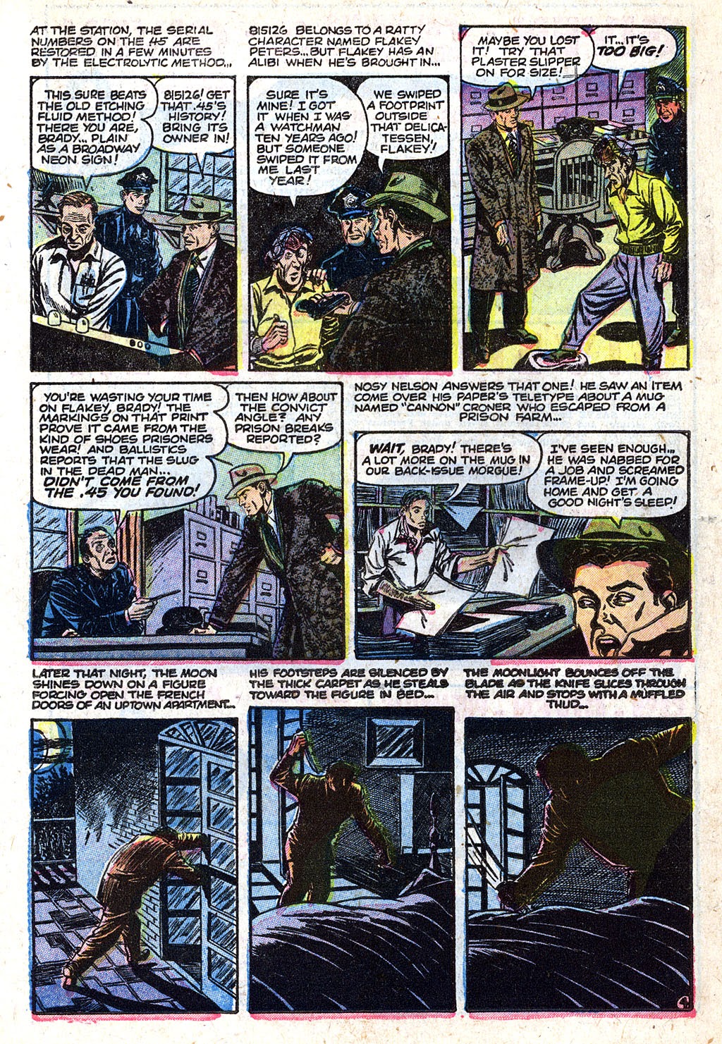 Read online Police Action comic -  Issue #1 - 14