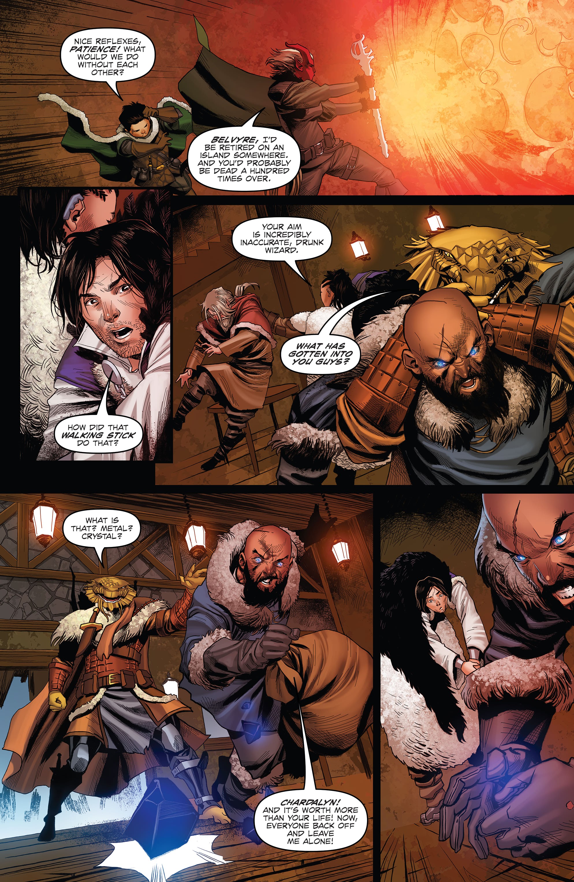 Read online Dungeons & Dragons: At the Spine of the World comic -  Issue #1 - 15