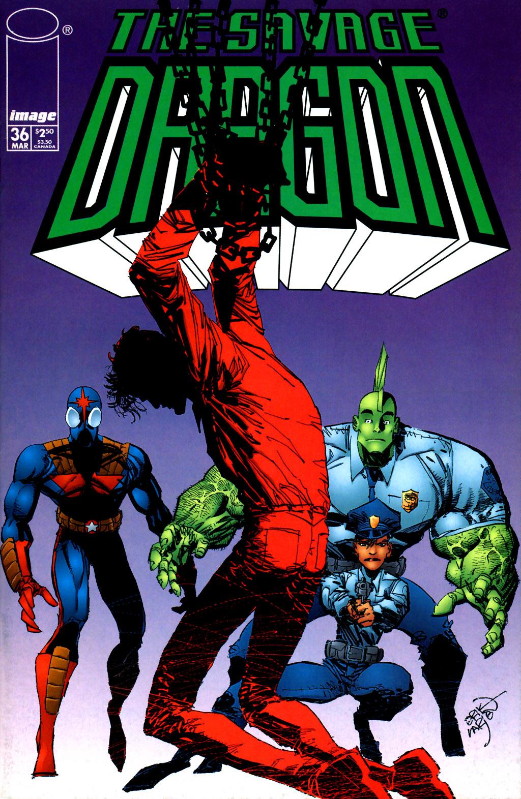 The Savage Dragon (1993) issue 36 - Page 1