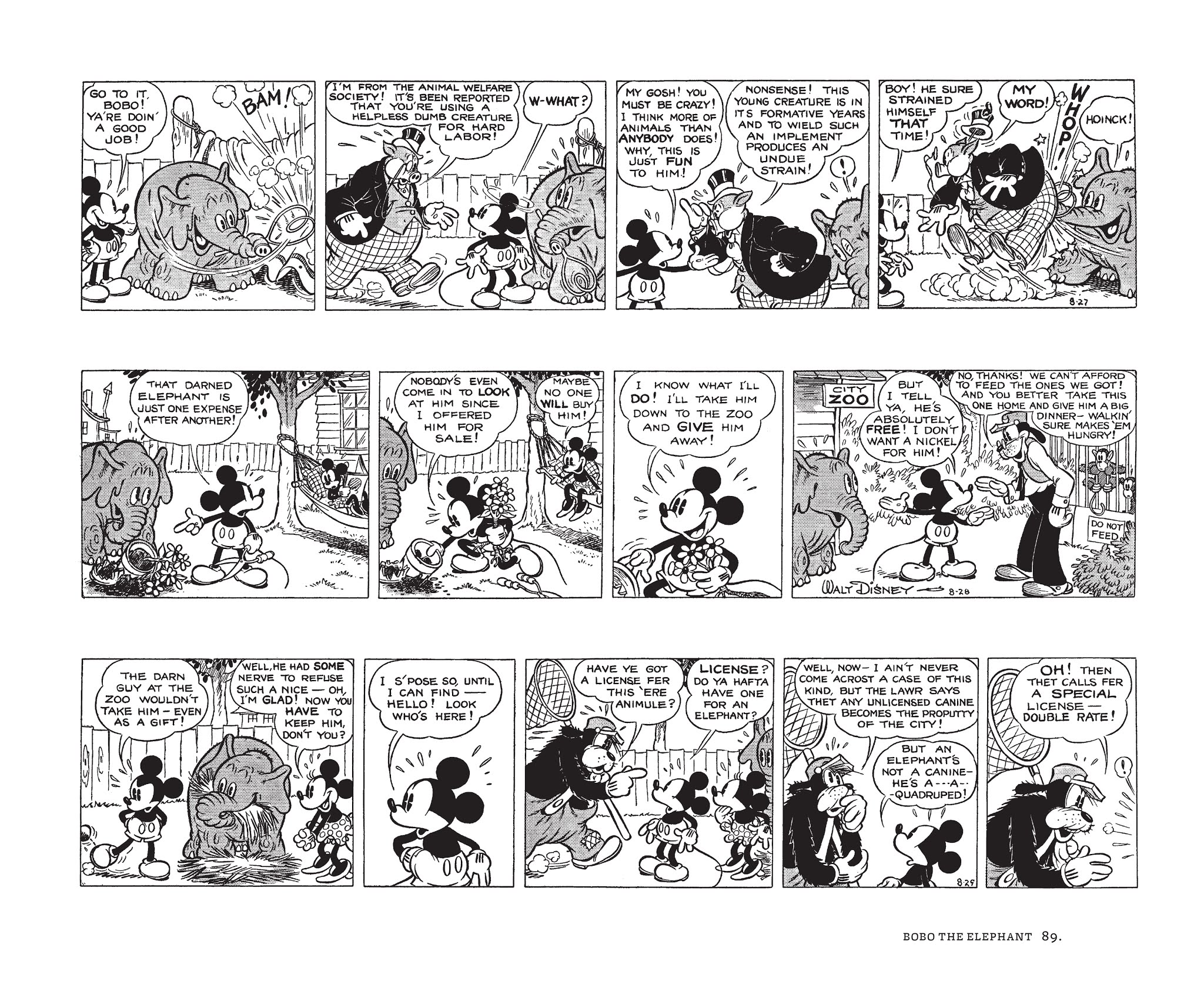 Read online Walt Disney's Mickey Mouse by Floyd Gottfredson comic -  Issue # TPB 3 (Part 1) - 89