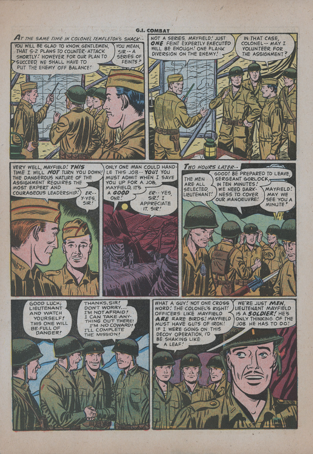Read online G.I. Combat (1952) comic -  Issue #31 - 14