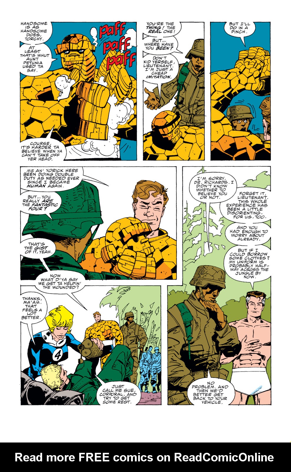 Read online Fantastic Four (1961) comic -  Issue #345 - 21