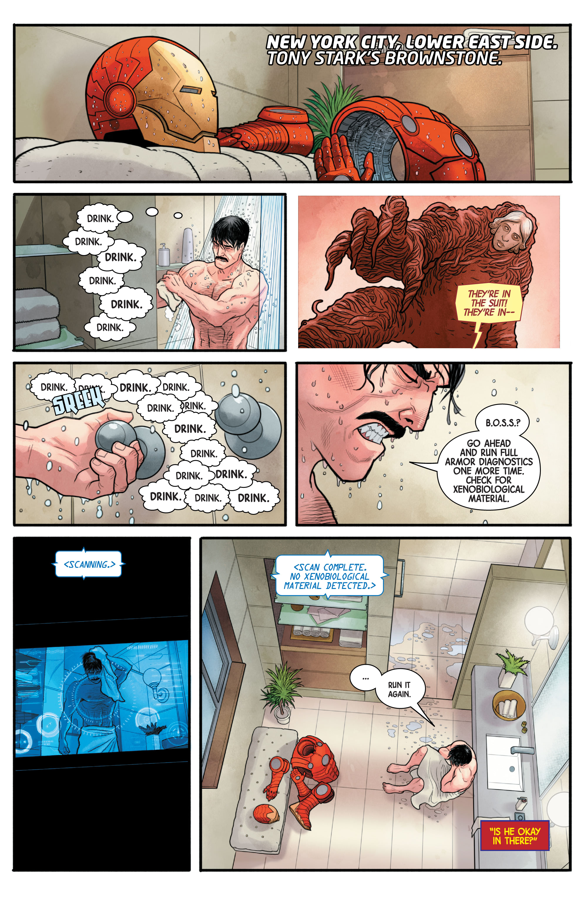 Read online Death of Doctor Strange: One-Shots comic -  Issue # Avengers - 9