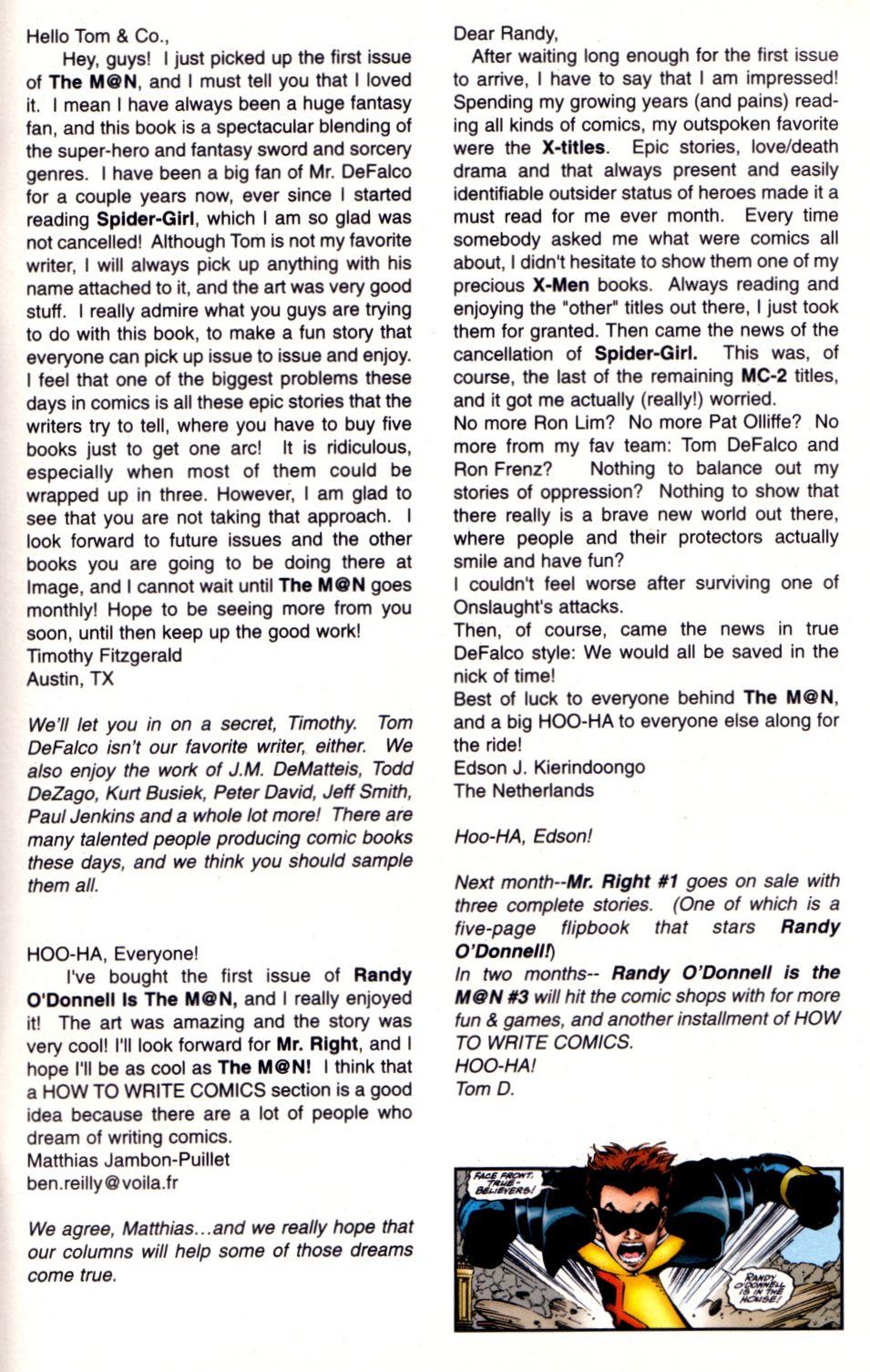 Read online Randy O'Donnell is The M@N comic -  Issue #2 - 30