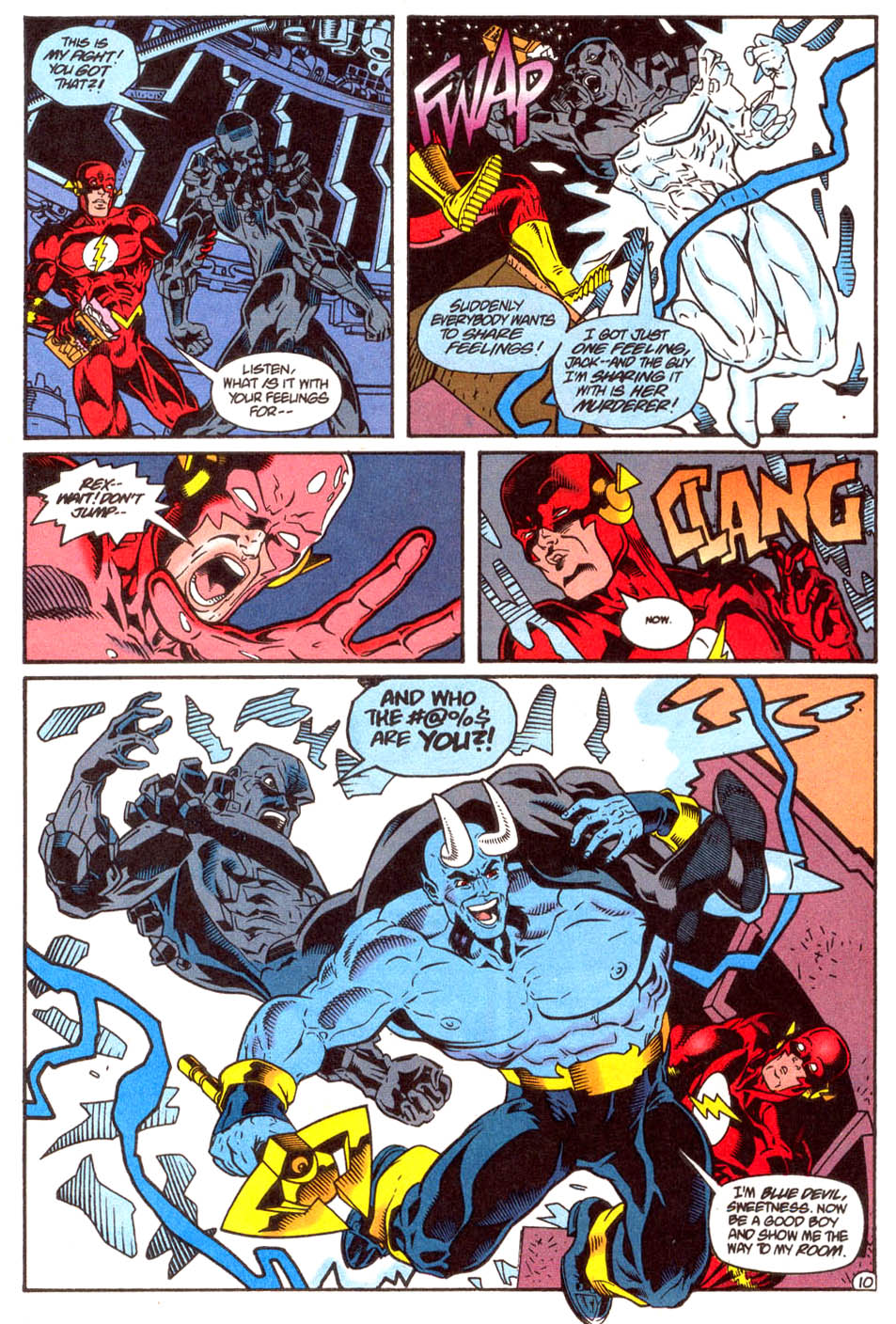 Read online Justice League America comic -  Issue #98 - 11