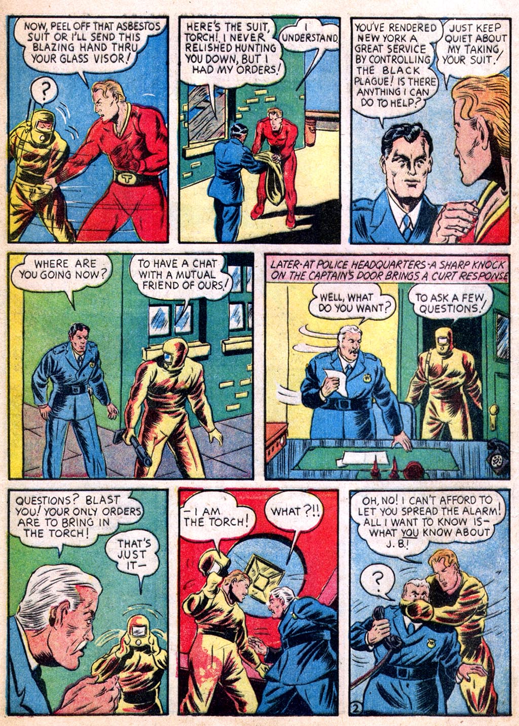 Read online Marvel Mystery Comics comic -  Issue #12 - 4