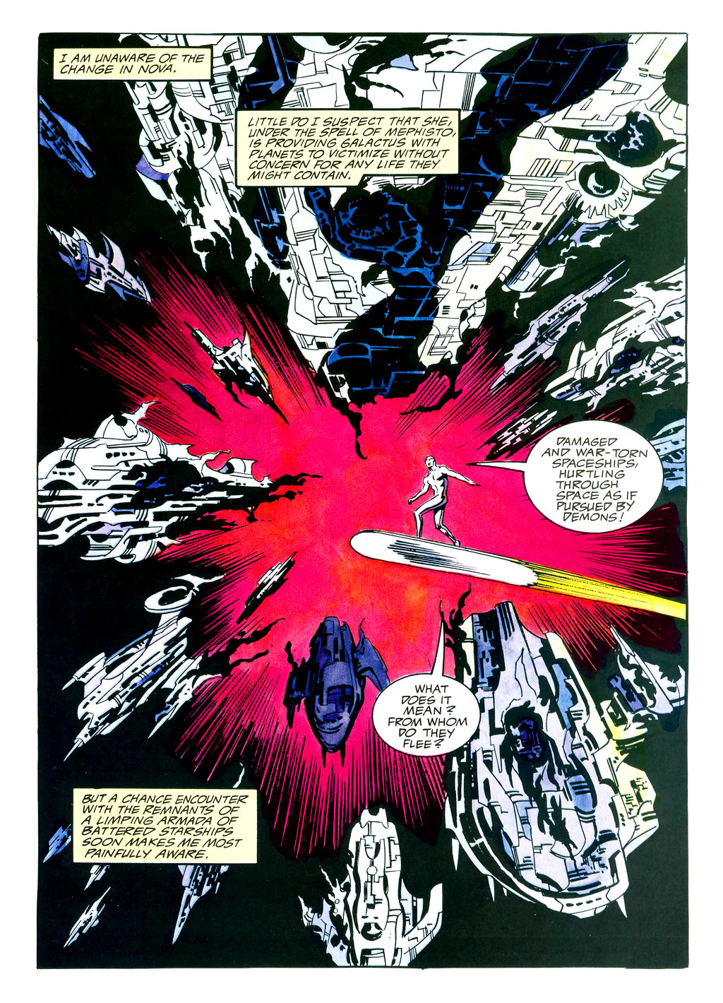 Read online Marvel Graphic Novel comic -  Issue #38 - Silver Surfer - Judgment Day - 33