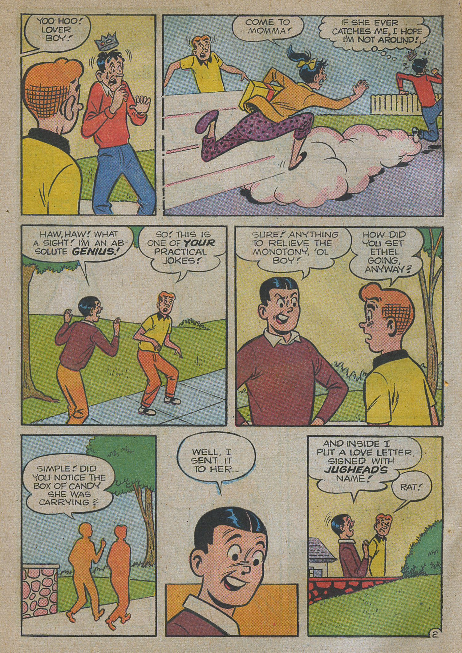 Read online Archie's Pal Jughead comic -  Issue #87 - 4