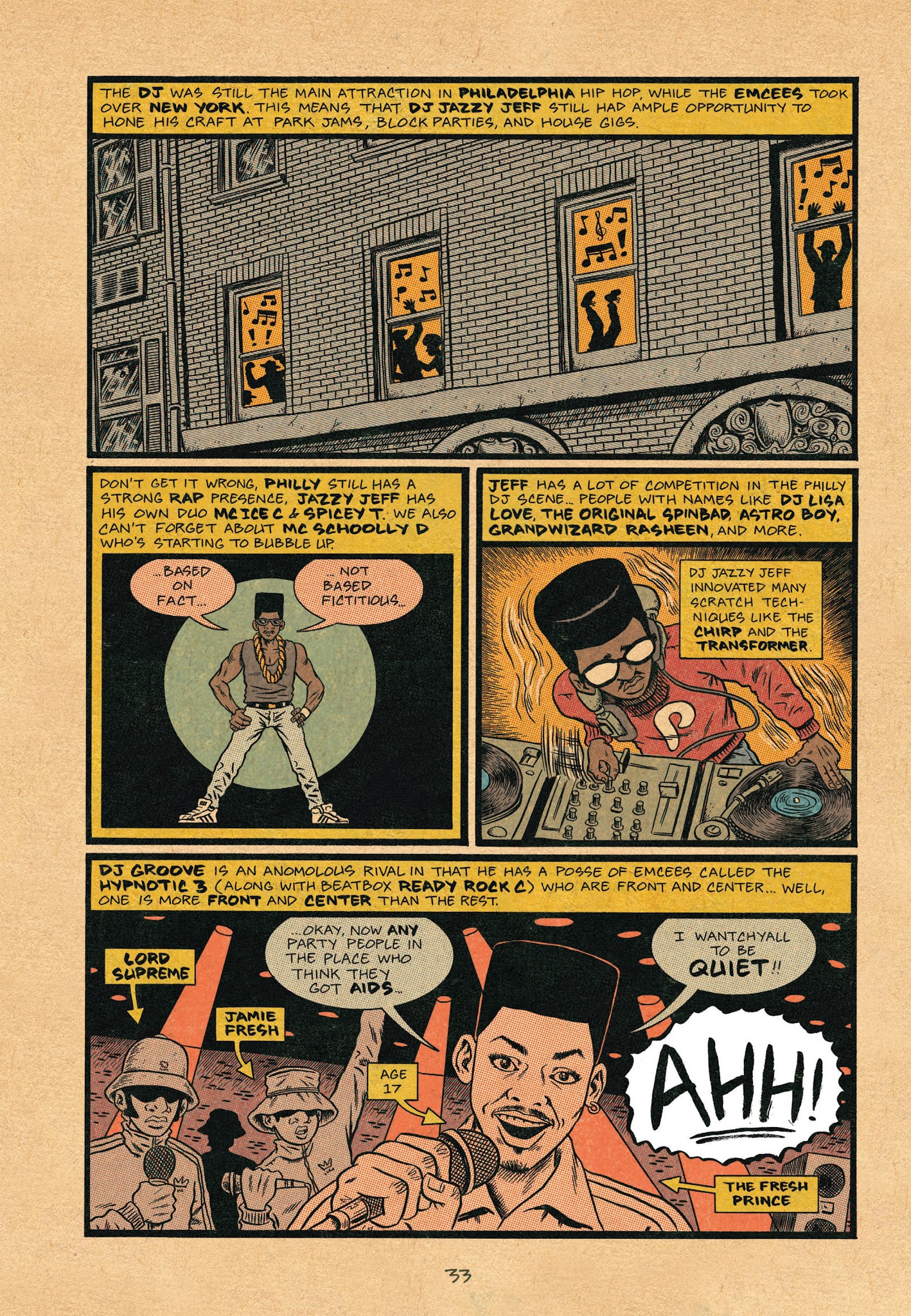 Read online Hip Hop Family Tree (2013) comic -  Issue # TPB 4 - 34
