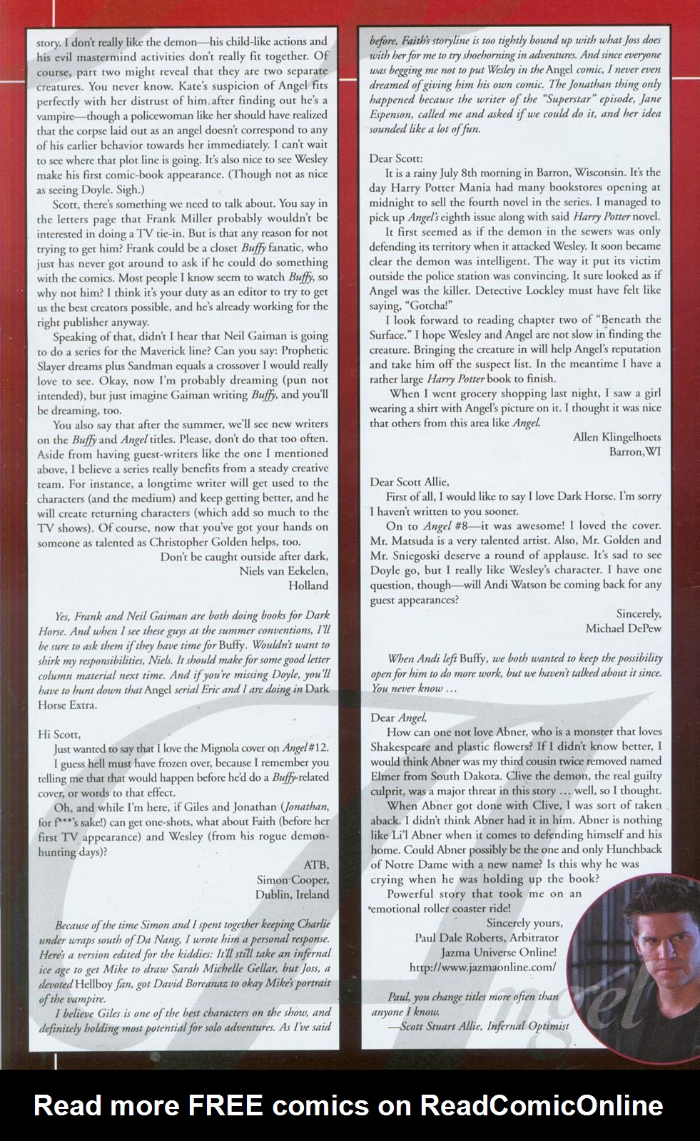 Read online Angel (1999) comic -  Issue #12 - 26