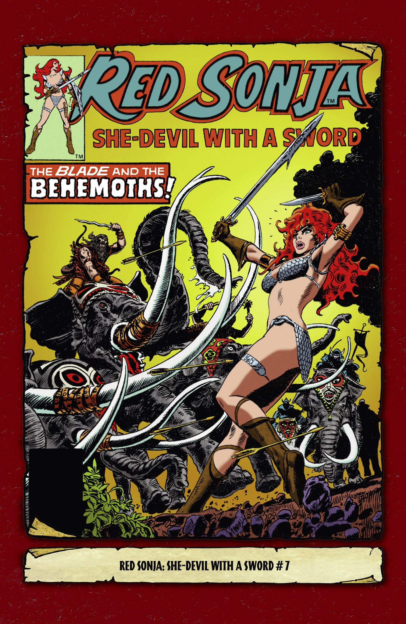 Read online The Adventures of Red Sonja comic -  Issue # TPB 2 - 134