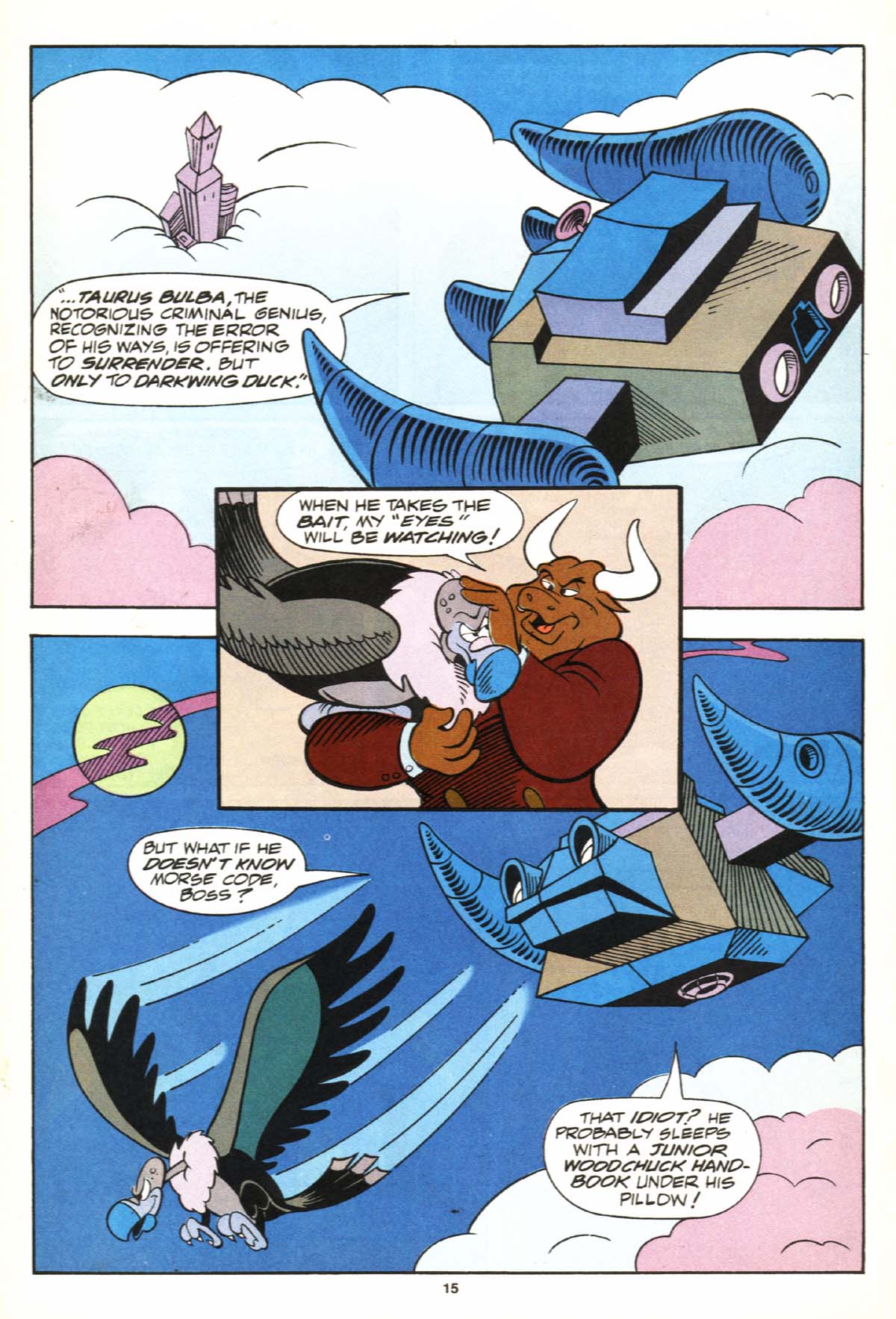 Read online Disney's Darkwing Duck Limited Series comic -  Issue #3 - 16