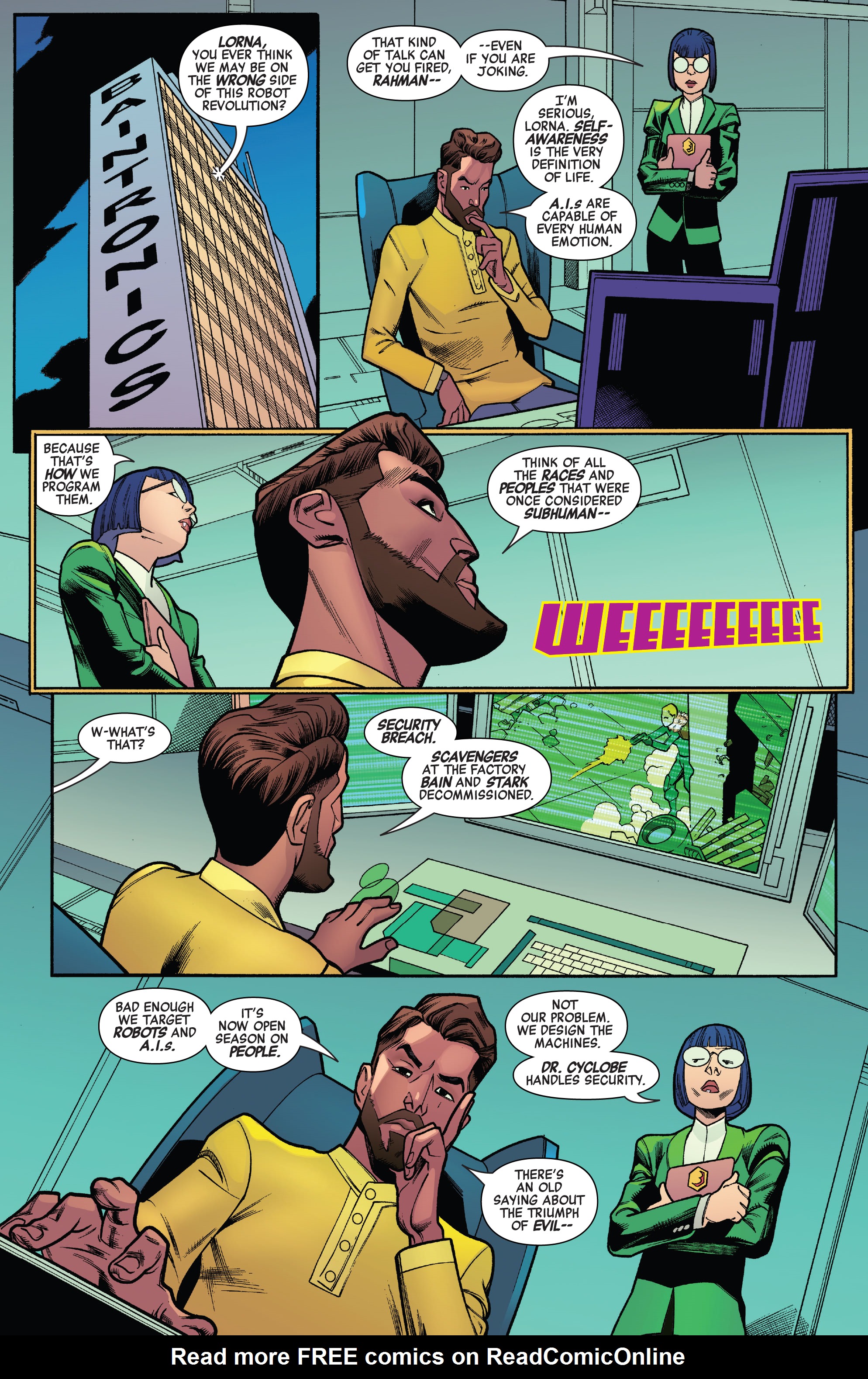 Read online 2020 Machine Man comic -  Issue #1 - 25