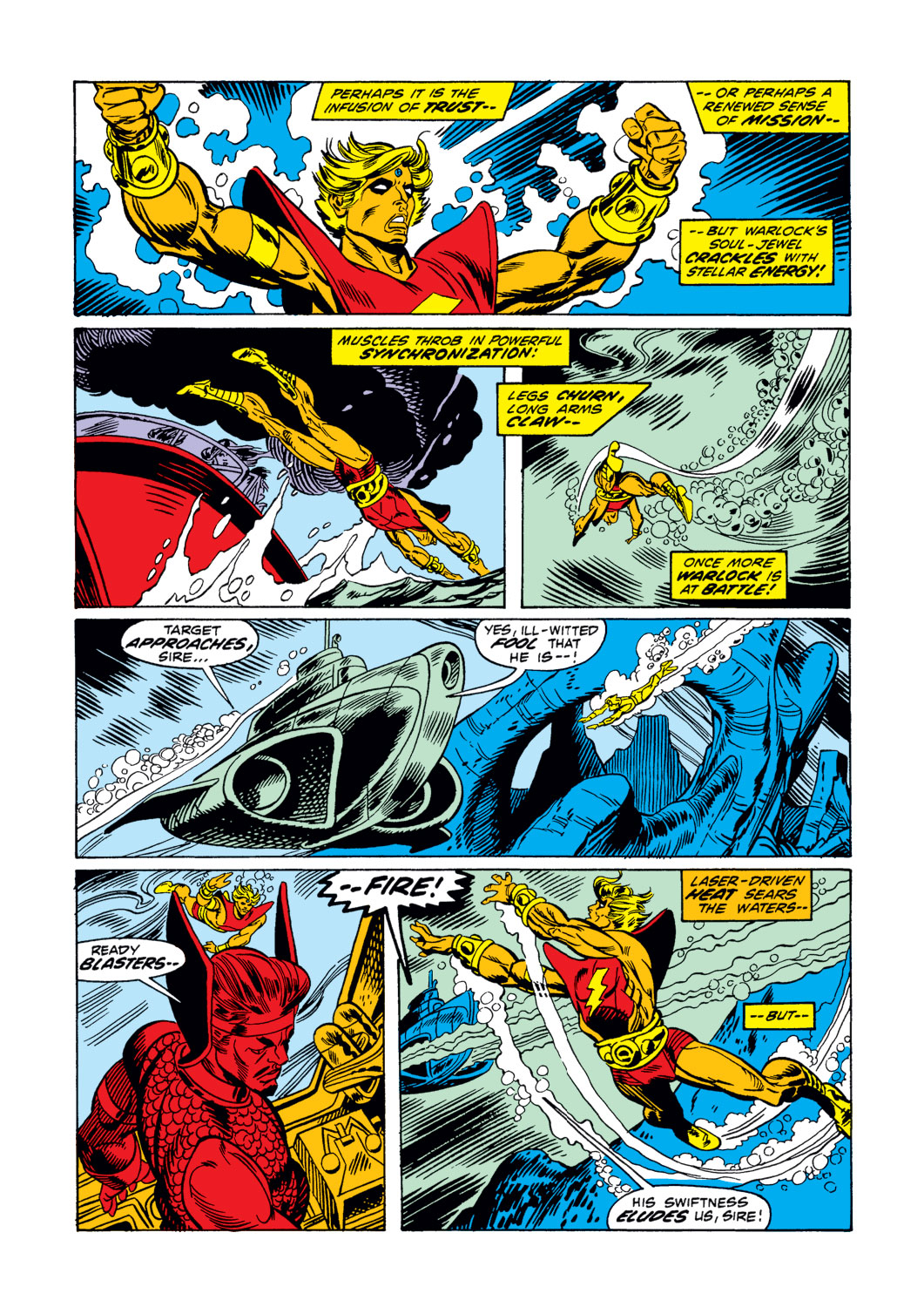 Read online Warlock (1972) comic -  Issue #3 - 9