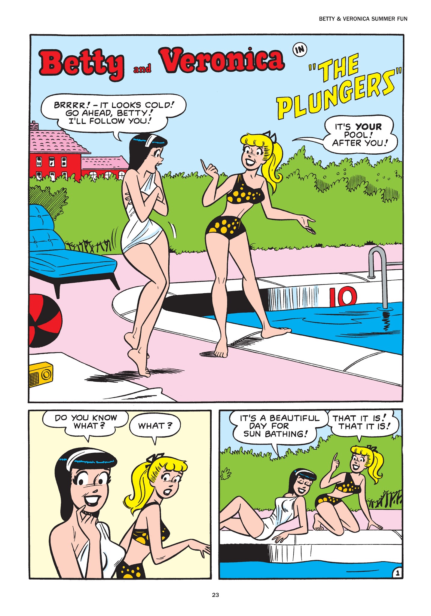 Read online Betty and Veronica Summer Fun comic -  Issue # TPB - 25