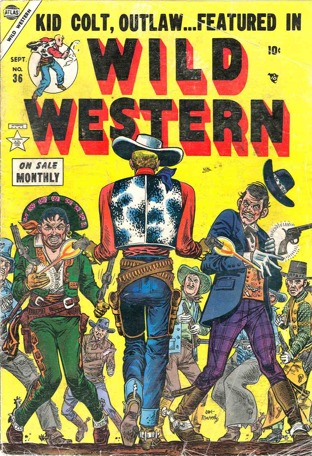 Read online Wild Western comic -  Issue #36 - 1