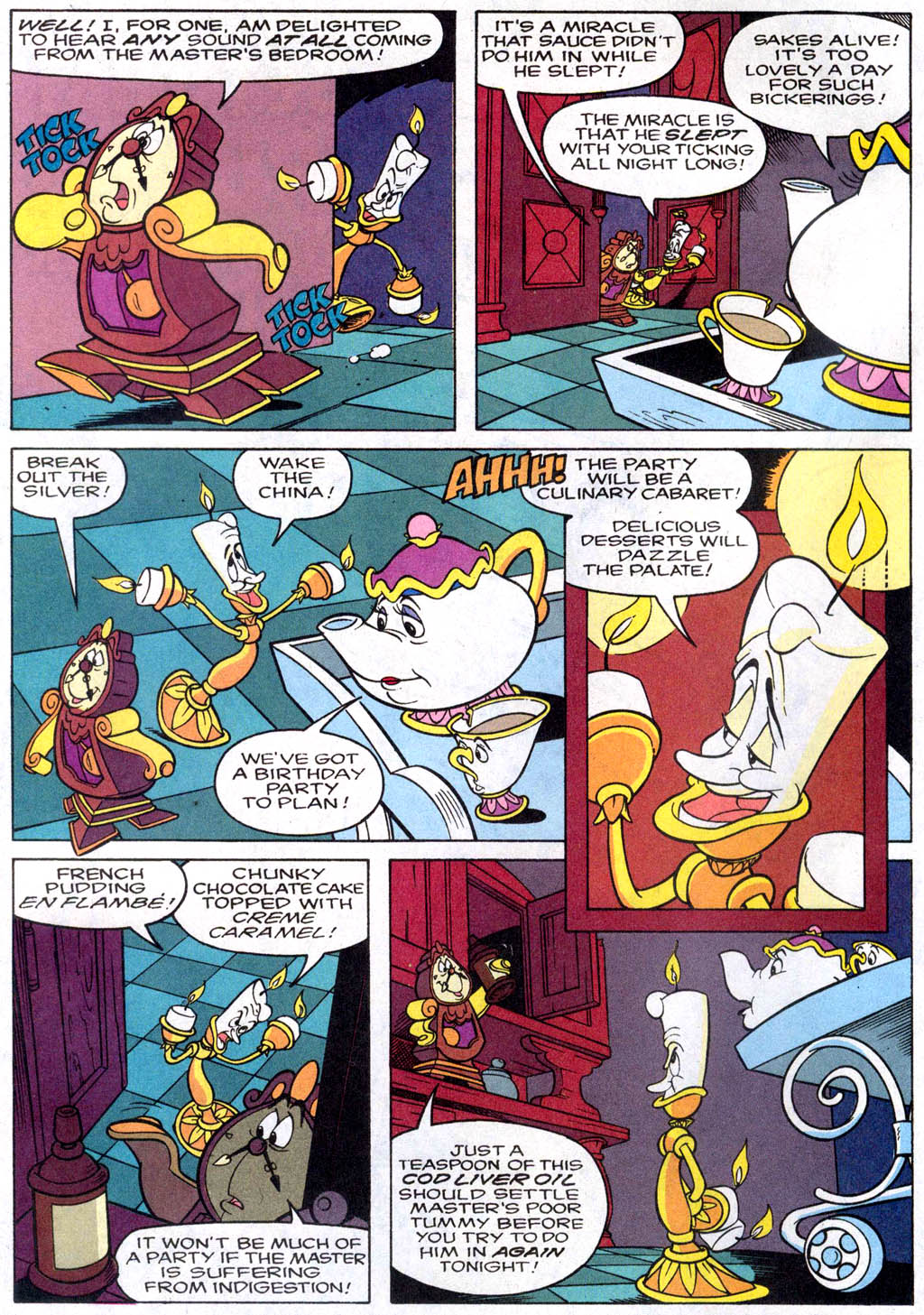 Read online Disney's Beauty and the Beast comic -  Issue #1 - 6