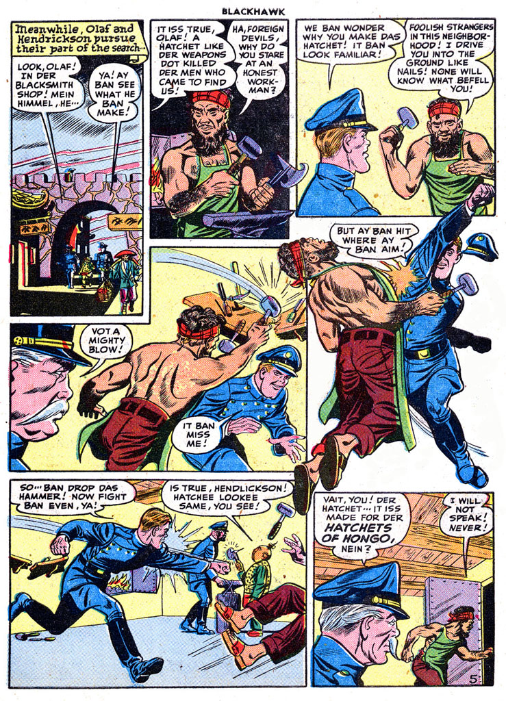 Read online Blackhawk (1957) comic -  Issue #15 - 40