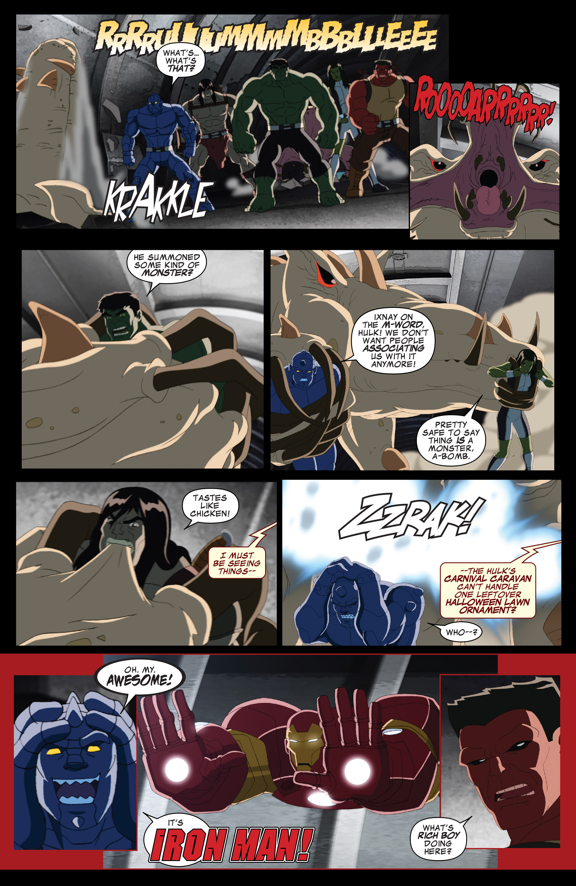 Read online Marvel Universe Hulk: Agents of S.M.A.S.H. comic -  Issue #2 - 4