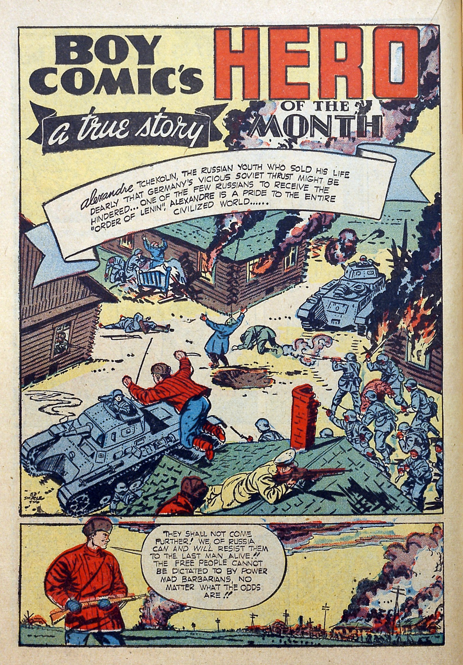 Read online Boy Comics comic -  Issue #5 - 24