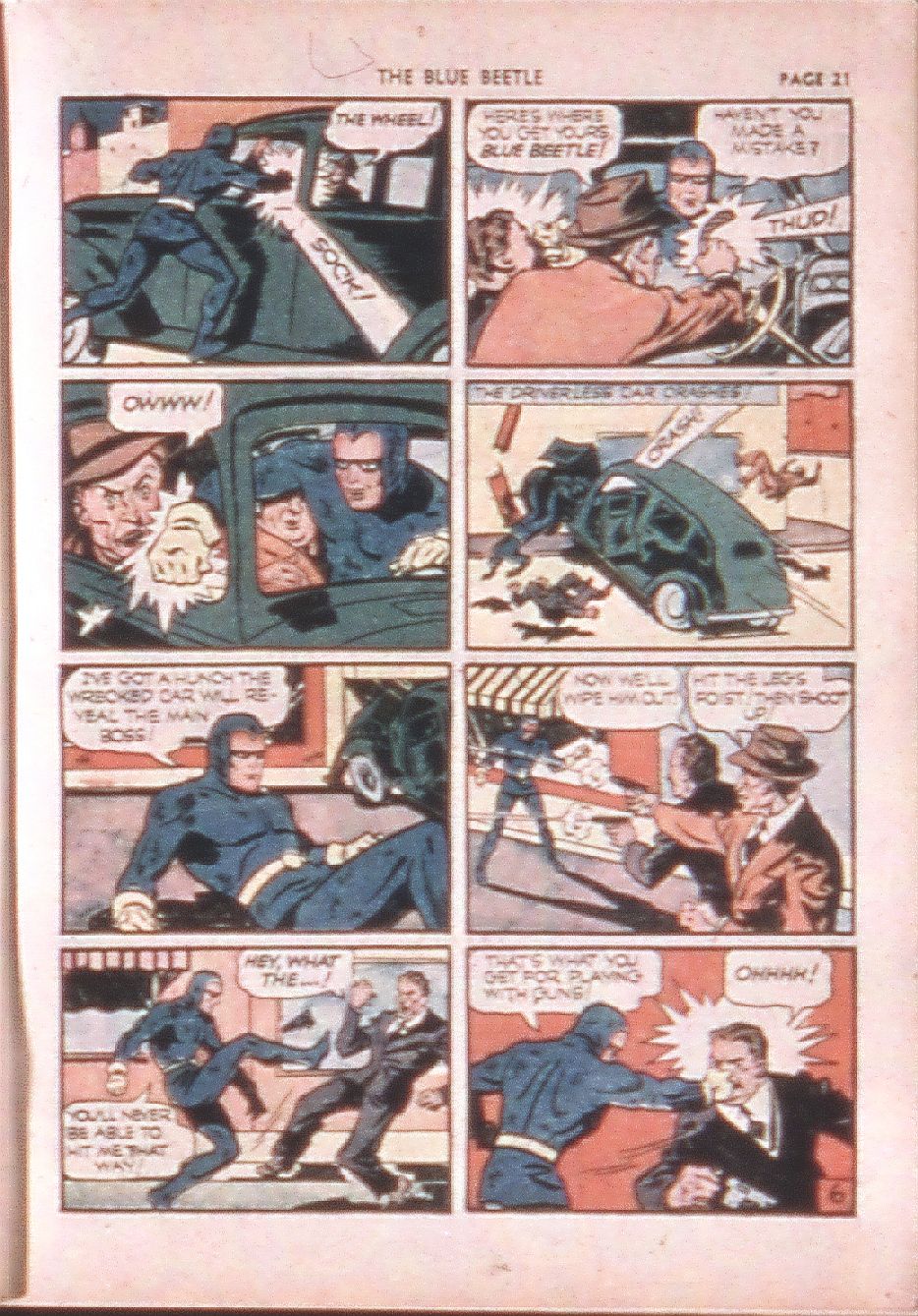 Read online The Blue Beetle comic -  Issue #7 - 23