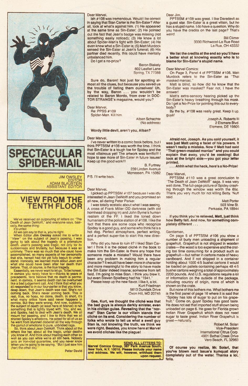 Read online The Spectacular Spider-Man (1976) comic -  Issue #112 - 24