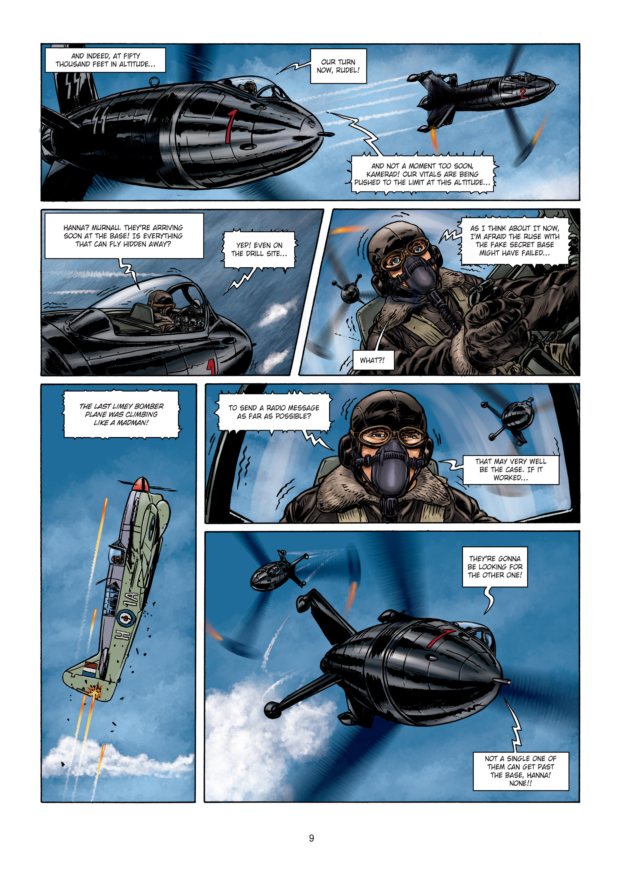 Read online Wunderwaffen comic -  Issue #7 - 9